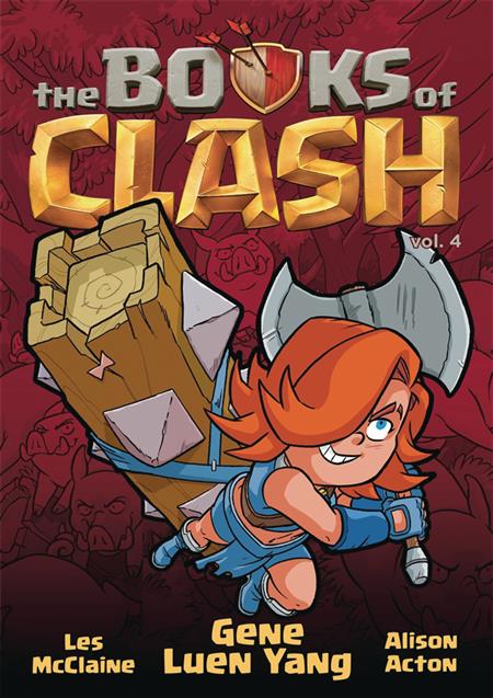 BOOKS OF CLASH GN VOL 04 LEGENDARY LEGENDS ACHIEVERY 