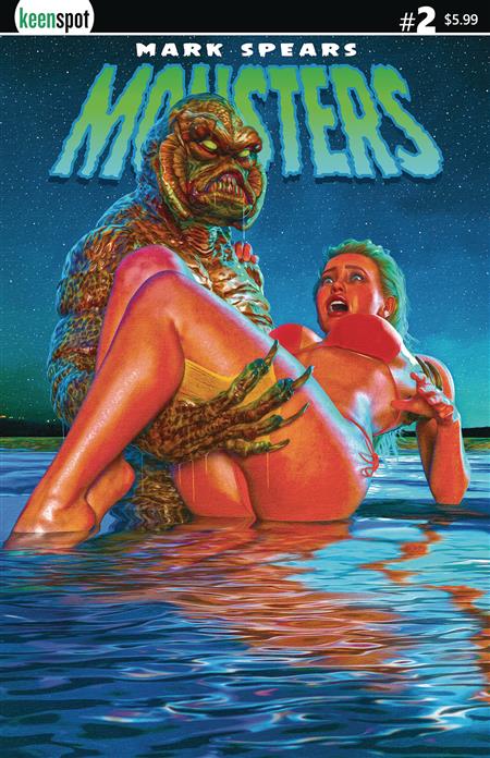 MARK SPEARS MONSTERS #2 CVR C CREATURE FEATURE