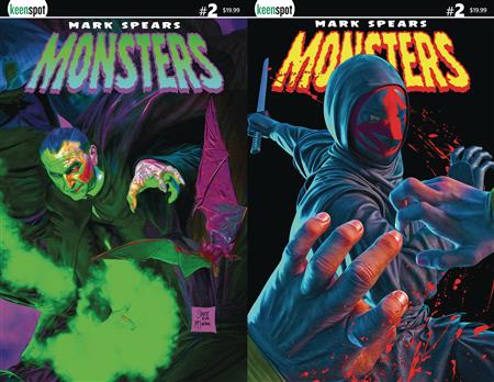 MARK SPEARS MONSTERS #2 CVR F HOLOFOIL FLIP