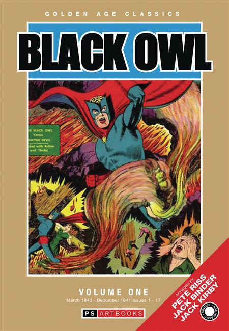 GOLDEN AGE CLASSICS PRIZE COMICS BLACK OWL HC VOL 01 