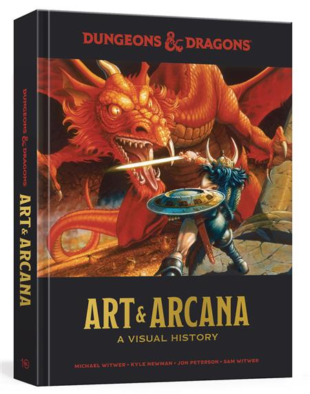 DUNGEONS & DRAGONS ART AND ARCANA VISUAL HIST HC NEW PTG 