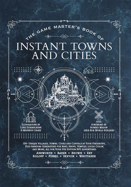 GAMEMASTERS BOOK OF INSTANT TOWNS & CITIES HC 