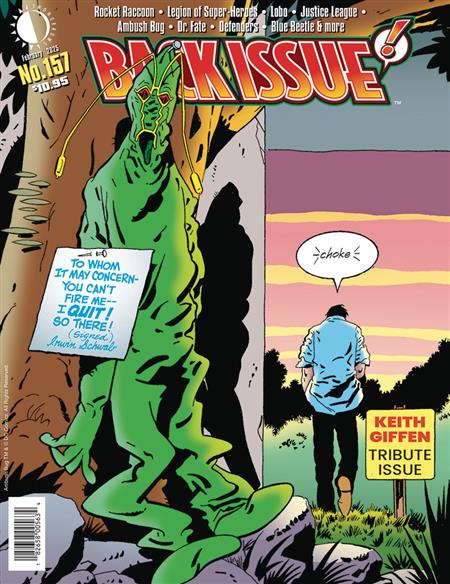 BACK ISSUE #157 KEITH GIFFEN TRIBUTE ISSUE 