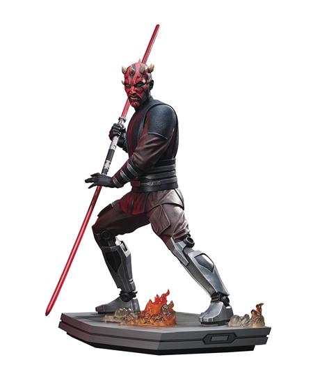 STAR WARS MILESTONES CLONE WARS DARTH MAUL STATUE 