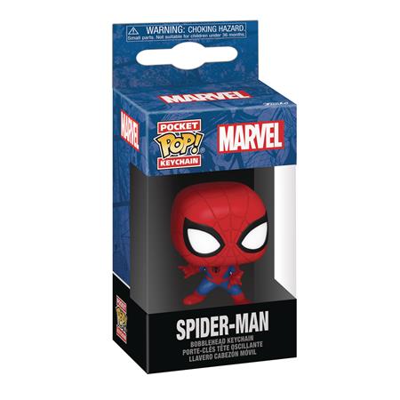 POP KEYCHAIN MARVEL NEW CLASSICS SPIDERMAN VIN FIG 