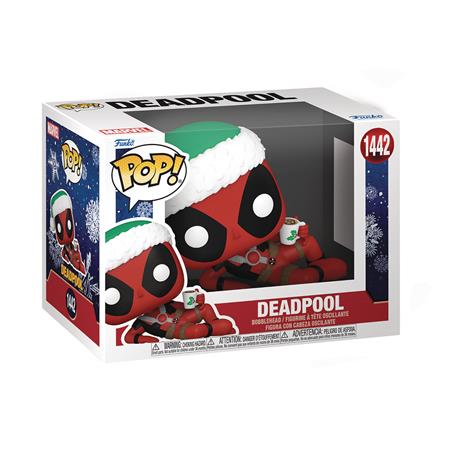 POP MARVEL HLDY S4 DEADPOOL VIN FIG 