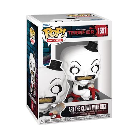 POP MOVIES TERRIFIER ART THE CLOWN W BIKE VIN FIG 