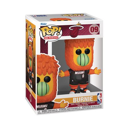 POP NBA MASCOTS MIAMI BURNIE VIN FIG 