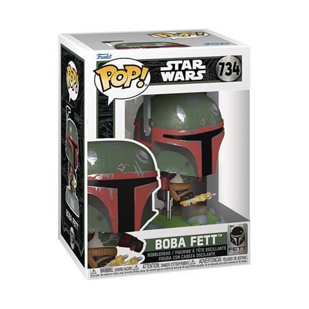 POP STAR WARS FETT LEGACY BOBA FETT W/ROCKETS VIN FIG 