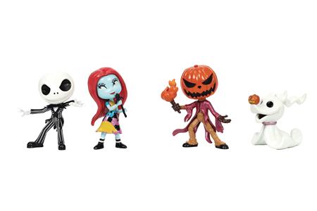 NIGHTMARE BEFORE CHRISTMAS 2.5IN METALFIGS 4-PK (Net) 