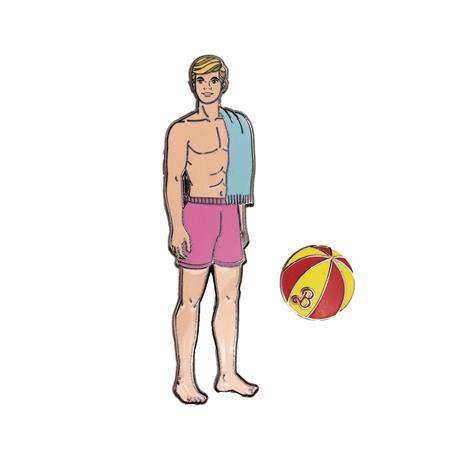 BARBIE MALIBU KEN W/BALL PIN SET 