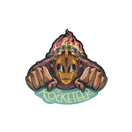 ROCKETEER FLYING 2IN ENAMEL PIN (Net) 