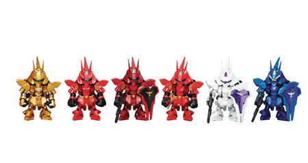 GUNDAM QMSV MINI SAZABI STATIC FIG 8PC BMB ASST (Net) 