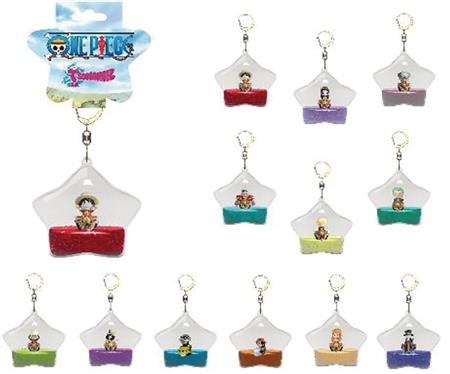 ONE PIECE TSUNAMEEZ KEYCHAIN 24PC BMB DS (Net) 