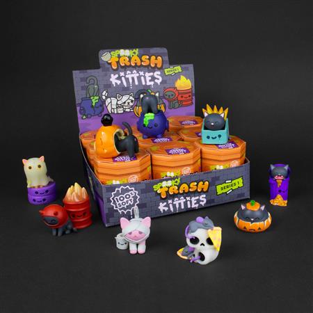 SPOOKY TRASH KITTIES SERIES 1 MYSTERY BOX CASE OF 9 (Net) 