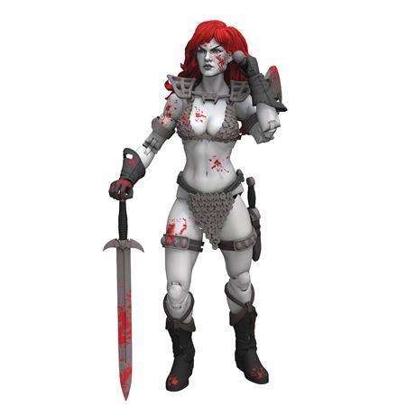 EPIC HACKS RED SONJA BLACK WHITE & RED PX 1/12 SCALE AF (Net)