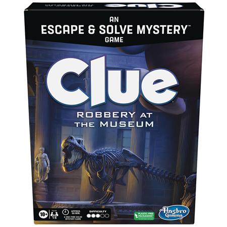 CLUE ESCAPE & SOLVE ROBBERY AT THE MUSEUM GAME (Net) 