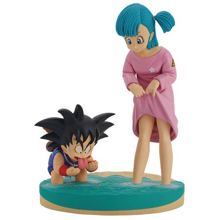 DRAGON BALL DRAGON HISTORY SON GOKU & BULMA ICHIBAN FIG (Net)