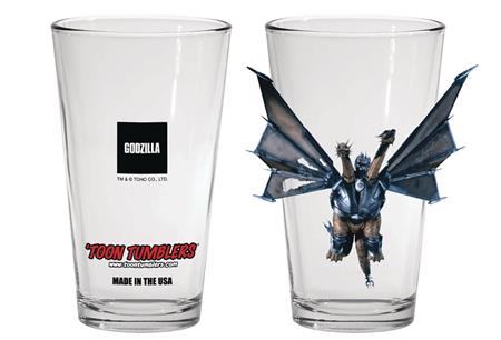 TOON TUMBLERS MECHA GHIDORAH PINT GLASS 