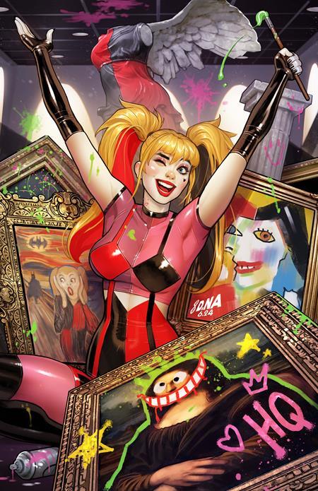 HARLEY QUINN #45 CVR B DAVID NAKAYAMA CARD STOCK VAR