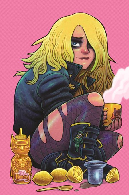 BLACK CANARY BEST OF THE BEST #1 (OF 6) CVR E INC 1:50 DAN HIPP CARD STOCK VAR