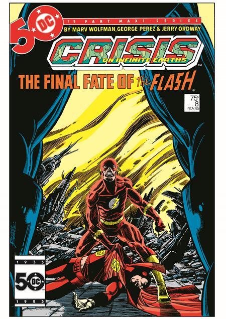 CRISIS ON INFINITE EARTHS #8 FACSIMILE EDITION CVR A GEORGE PEREZ