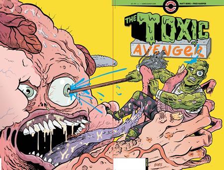 TOXIC AVENGER #2 (OF 5) CVR B 3 COPY MATT BORS WRAPAROUND UNLOCK VAR (MR)