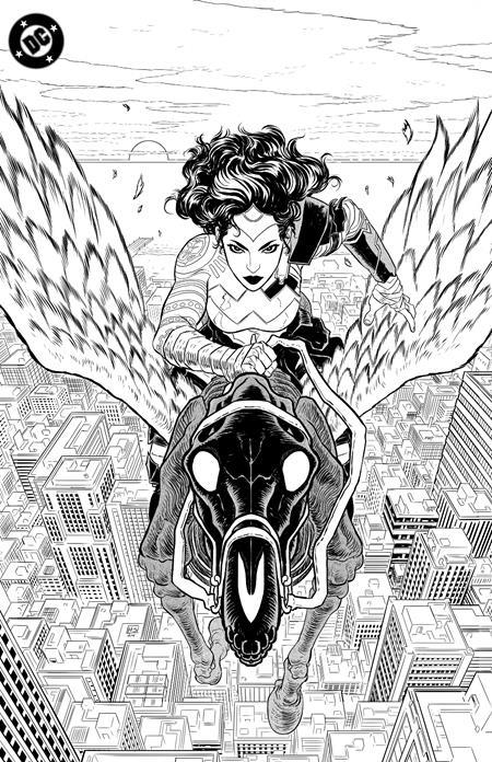 ABSOLUTE WONDER WOMAN NOIR EDITION #1 (ONE SHOT) CVR C HAYDEN SHERMAN FOIL VAR