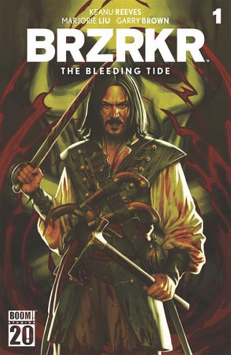 BRZRKR THE BLEEDING TIDE #1 E VARIANT (DRESSED FOIL PUEBLA)