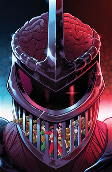 MIGHTY MORPHIN POWER RANGERS/TEENAGE MUTANT NINJA TURTLES III #3 I 1:200 INCV (FULL ART BYRNE)