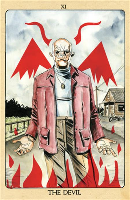 MINOR ARCANA #11 C 1:10 INCV TAROT CARD VARIANT (FULL ART LEMIRE)