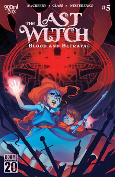 THE LAST WITCH BLOOD & BETRAYAL #5 A MAIN (DRESSED GLASS)