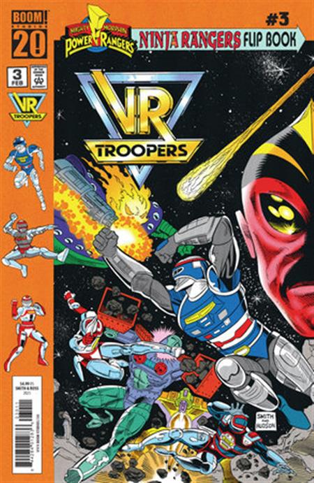 VR TROOPERS/POWER RANGERS FLIPBOOK FACSIMILE EDITION #3 A MAIN (DRESSED TBD)