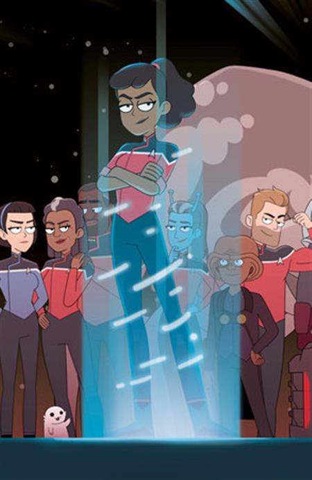 STAR TREK LOWER DECKS #13 VARIANT B (FENOGLIO CONNECTING VARIANT)