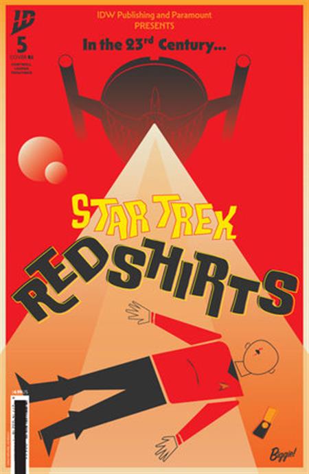 STAR TREK RED SHIRTS #5 VARIANT RI (1:10) (BIGGIE)