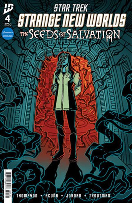 STAR TREK STRANGE NEW WORLDS THE SEEDS OF SALVATION #4 VARIANT B (TRAHAN)