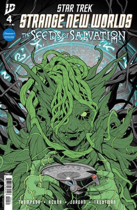 STAR TREK STRANGE NEW WORLDS THE SEEDS OF SALVATION #4 VARIANT RI (1:10) (MERCER B&W)