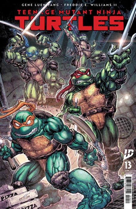 TEENAGE MUTANT NINJA TURTLES #13 COVER A (WILLIAMS II)