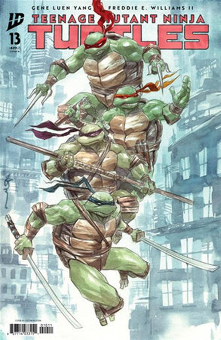 TEENAGE MUTANT NINJA TURTLES #13 VARIANT RI (1:100) (NGUYEN)