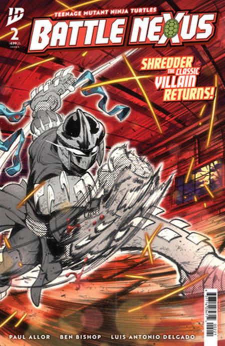 TEENAGE MUTANT NINJA TURTLES BATTLE NEXUS #2 VARIANT B (ORTIZ)