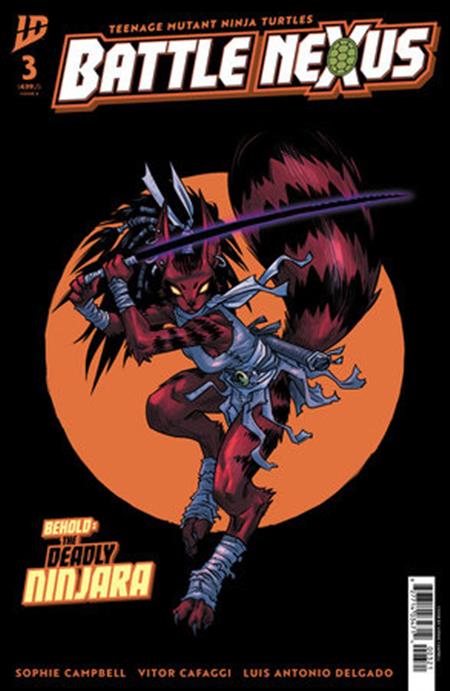 TEENAGE MUTANT NINJA TURTLES BATTLE NEXUS #3 VARIANT B (CAMPBELL)