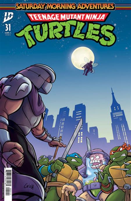 TEENAGE MUTANT NINJA TURTLES SATURDAY MORNING ADVENTURES #31 VARIANT B (CHIOLA )