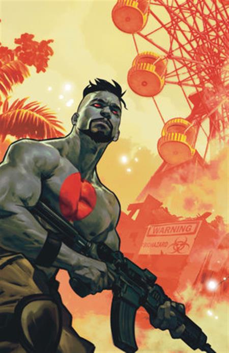VALIANT BEYOND BLOODSHOT #4 MAN MADE HELL #1 VARIANT E (TOMASELLI FULL ART) (MR)