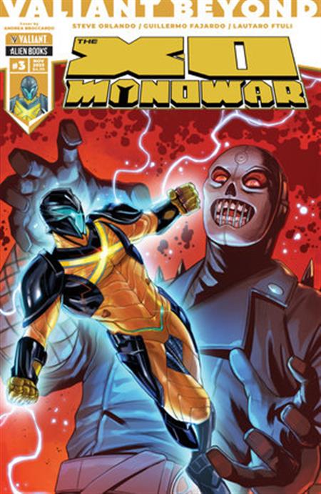 VALIANT BEYOND THE X-O MANOWAR #3 VARIANT B (BROCCARDO) (MR)