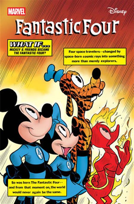 FANTASTIC FOUR #6 IVAN BIGARELLA DISNEY WHAT IF? FANTASTIC FOUR HOMAGE VARIANT