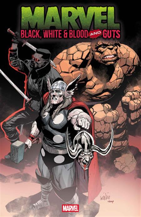 MARVEL BLACK WHITE & BLOOD AND GUTS #2