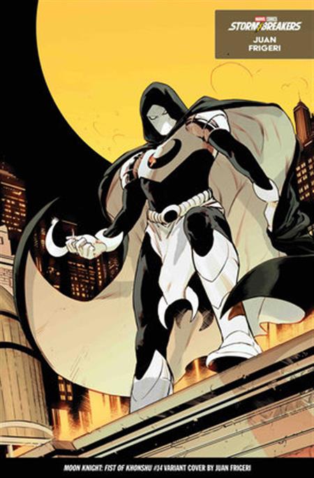 MOON KNIGHT FIST OF KHONSHU #14 JUAN FRIGERI FROM THE CHAOS A COSTUME VARIANT