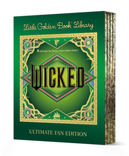 WICKED LITTLE GOLDEN BOOK BOXED SET ULTIMATE FAN EDITION HC (UNIVERSAL PICTURES WICKED)