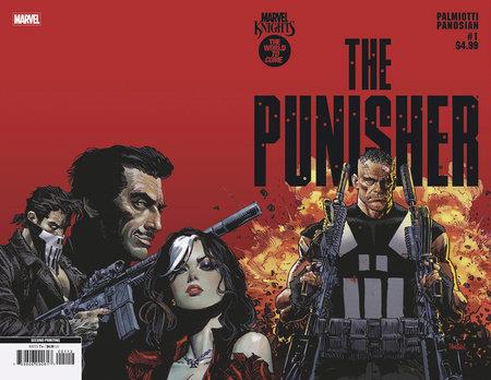 MARVEL KNIGHTS PUNISHER #1 DAN PANOSIAN 2ND PRINTING VARIANT