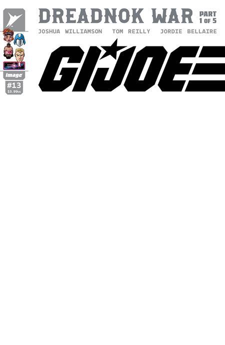 GI JOE #13 CVR G BLANK SKETCH VAR